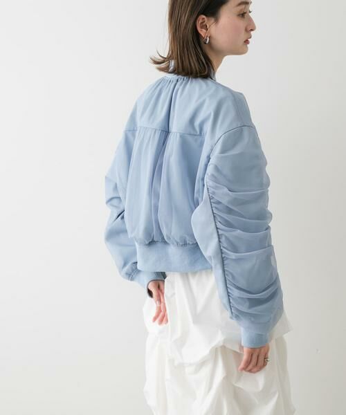 SENSE OF PLACE by URBAN RESEARCH / センスオブプレイス バイ アーバンリサーチ ブルゾン | チュールレイヤードブルゾン | 詳細1