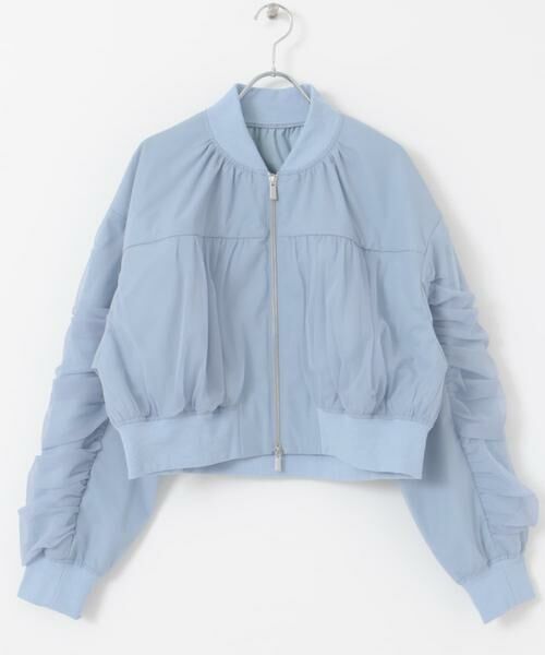 SENSE OF PLACE by URBAN RESEARCH / センスオブプレイス バイ アーバンリサーチ ブルゾン | チュールレイヤードブルゾン | 詳細11