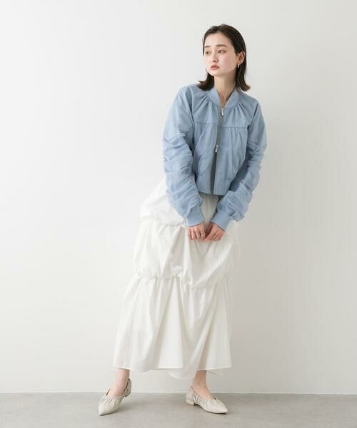 SENSE OF PLACE by URBAN RESEARCH / センスオブプレイス バイ アーバンリサーチ ブルゾン | チュールレイヤードブルゾン | 詳細5