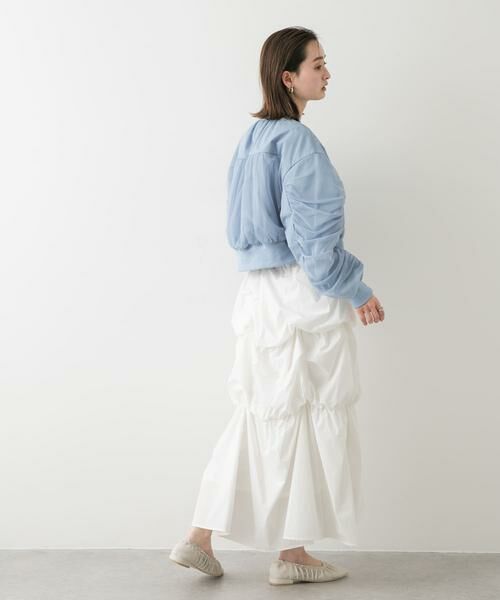 SENSE OF PLACE by URBAN RESEARCH / センスオブプレイス バイ アーバンリサーチ ブルゾン | チュールレイヤードブルゾン | 詳細6