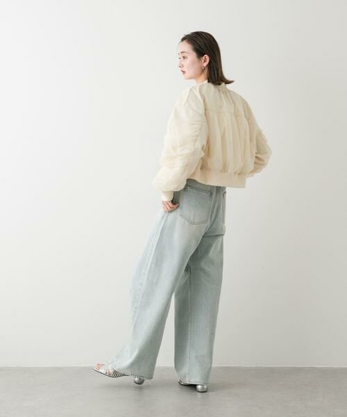 SENSE OF PLACE by URBAN RESEARCH / センスオブプレイス バイ アーバンリサーチ ブルゾン | チュールレイヤードブルゾン | 詳細24