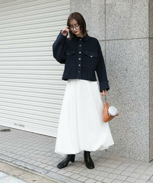 SENSE OF PLACE by URBAN RESEARCH / センスオブプレイス バイ アーバンリサーチ その他アウター | ニットショートジャケット | 詳細12