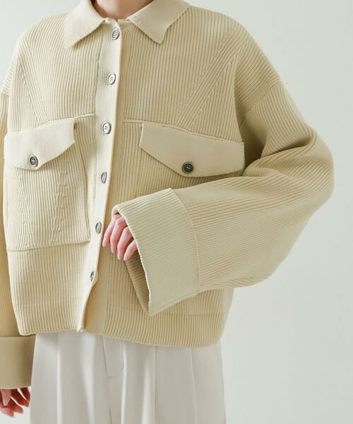 SENSE OF PLACE by URBAN RESEARCH / センスオブプレイス バイ アーバンリサーチ その他アウター | ニットショートジャケット | 詳細28