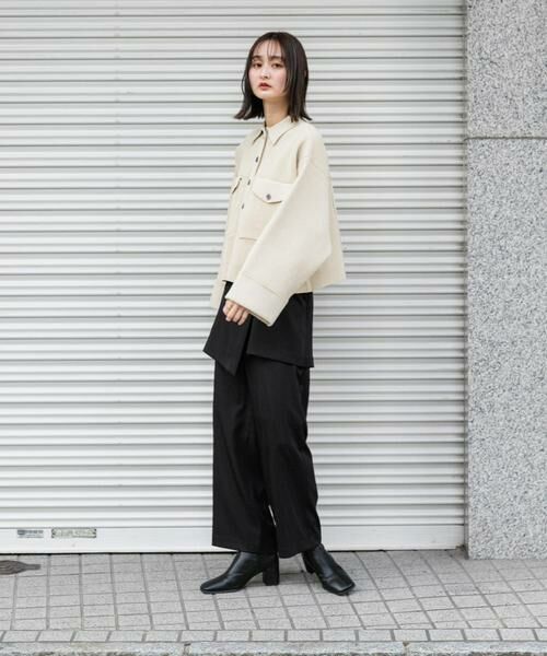 SENSE OF PLACE by URBAN RESEARCH / センスオブプレイス バイ アーバンリサーチ その他アウター | ニットショートジャケット | 詳細21