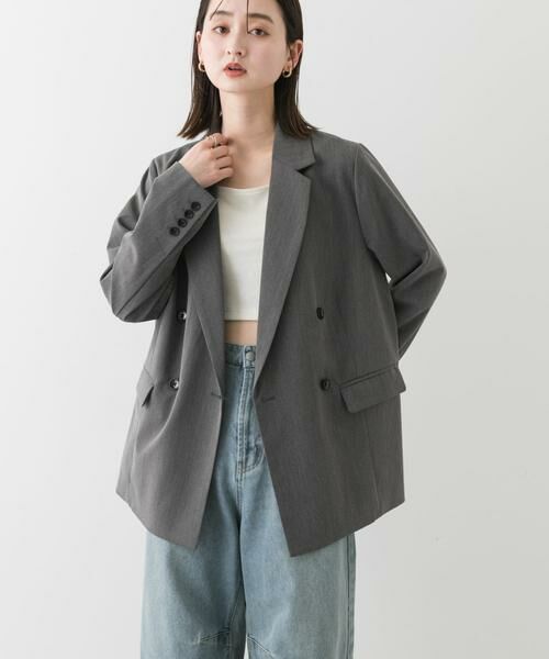 SENSE OF PLACE by URBAN RESEARCH / センスオブプレイス バイ アーバンリサーチ その他アウター | 『セットアップ対応』 ダブルテーラードジャケット | 詳細11