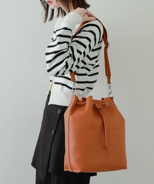 SENSE OF PLACE by URBAN RESEARCH / センスオブプレイス バイ アーバンリサーチ ショルダーバッグ | アウトポケットバケットバッグ | 詳細4