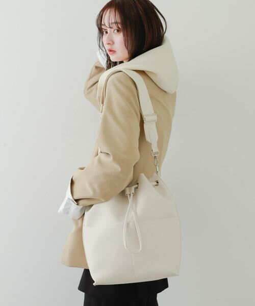 SENSE OF PLACE by URBAN RESEARCH / センスオブプレイス バイ アーバンリサーチ ショルダーバッグ | アウトポケットバケットバッグ | 詳細18