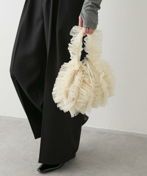 SENSE OF PLACE by URBAN RESEARCH / センスオブプレイス バイ アーバンリサーチ ハンドバッグ | チュールハンドバッグ | 詳細15