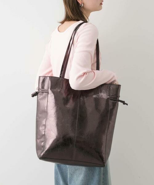 SENSE OF PLACE by URBAN RESEARCH / センスオブプレイス バイ アーバンリサーチ トートバッグ | メタリックトートバッグ | 詳細6