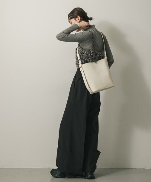 SENSE OF PLACE by URBAN RESEARCH / センスオブプレイス バイ アーバンリサーチ ショルダーバッグ | 『防汚』アウトポケットショルダーバッグ | 詳細13