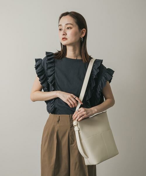 SENSE OF PLACE by URBAN RESEARCH / センスオブプレイス バイ アーバンリサーチ ショルダーバッグ | 『防汚』アウトポケットショルダーバッグ | 詳細16