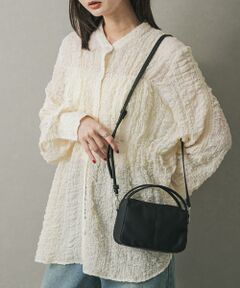 SENSE OF PLACE by URBAN RESEARCH / センスオブプレイス バイ アーバンリサーチ ハンドバッグ | 『防汚』2WAYセンターシームプチショルダーバッグ