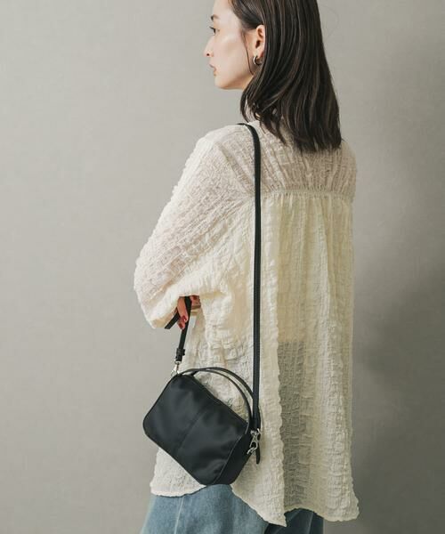 SENSE OF PLACE by URBAN RESEARCH / センスオブプレイス バイ アーバンリサーチ ハンドバッグ | 『防汚』2WAYセンターシームプチショルダーバッグ | 詳細12