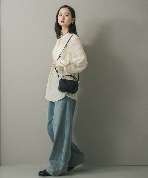 SENSE OF PLACE by URBAN RESEARCH / センスオブプレイス バイ アーバンリサーチ ハンドバッグ | 『防汚』2WAYセンターシームプチショルダーバッグ | 詳細14