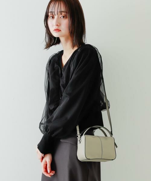 SENSE OF PLACE by URBAN RESEARCH / センスオブプレイス バイ アーバンリサーチ ハンドバッグ | 『防汚』2WAYセンターシームプチショルダーバッグ | 詳細26