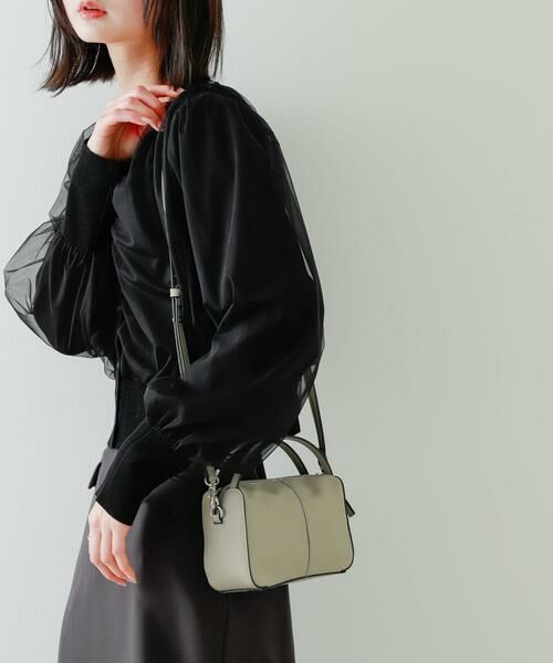 SENSE OF PLACE by URBAN RESEARCH / センスオブプレイス バイ アーバンリサーチ ハンドバッグ | 『防汚』2WAYセンターシームプチショルダーバッグ | 詳細27