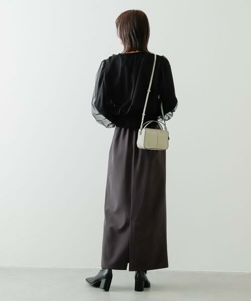 SENSE OF PLACE by URBAN RESEARCH / センスオブプレイス バイ アーバンリサーチ ハンドバッグ | 『防汚』2WAYセンターシームプチショルダーバッグ | 詳細28