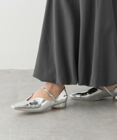 SENSE OF PLACE by URBAN RESEARCH / センスオブプレイス バイ アーバンリサーチ パンプス | メタリックポインテッドシューズ