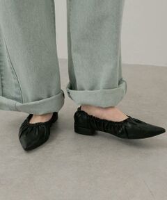 SENSE OF PLACE by URBAN RESEARCH / センスオブプレイス バイ アーバンリサーチ バレエシューズ | ギャザーフラットシューズ