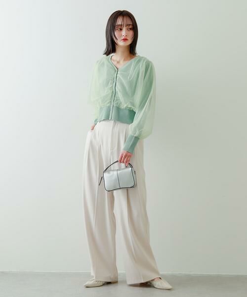 SENSE OF PLACE by URBAN RESEARCH / センスオブプレイス バイ アーバンリサーチ バレエシューズ | ギャザーフラットシューズ | 詳細2