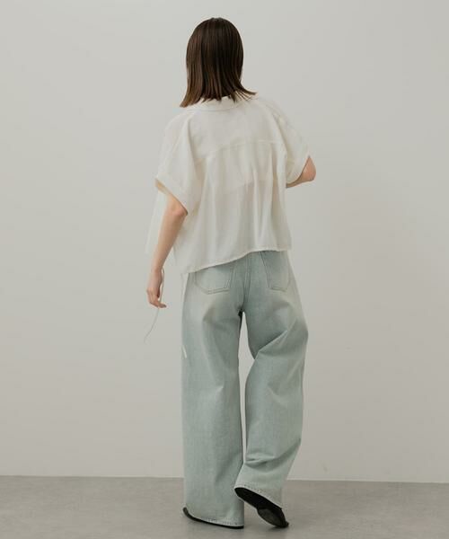 SENSE OF PLACE by URBAN RESEARCH / センスオブプレイス バイ アーバンリサーチ バレエシューズ | ギャザーフラットシューズ | 詳細9