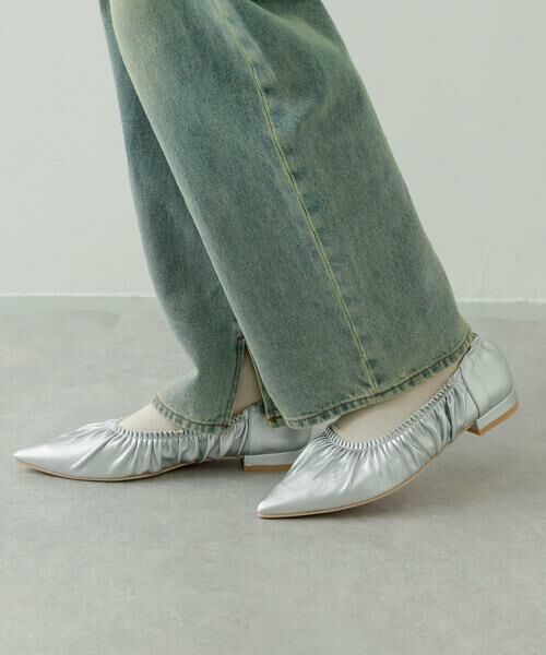 SENSE OF PLACE by URBAN RESEARCH / センスオブプレイス バイ アーバンリサーチ バレエシューズ | ギャザーフラットシューズ | 詳細20