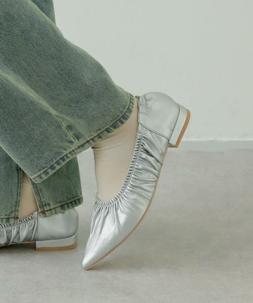 SENSE OF PLACE by URBAN RESEARCH / センスオブプレイス バイ アーバンリサーチ バレエシューズ | ギャザーフラットシューズ | 詳細21