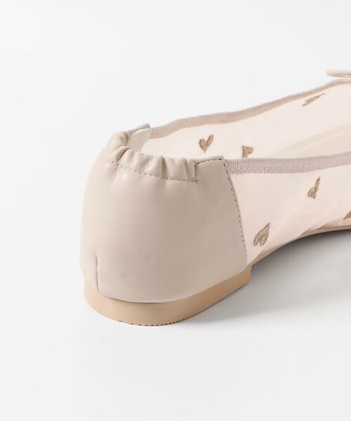 SENSE OF PLACE by URBAN RESEARCH / センスオブプレイス バイ アーバンリサーチ バレエシューズ | ハートチュールフラットシューズ | 詳細6