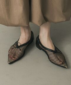 SENSE OF PLACE by URBAN RESEARCH / センスオブプレイス バイ アーバンリサーチ バレエシューズ | メッシュポインテッドシューズ