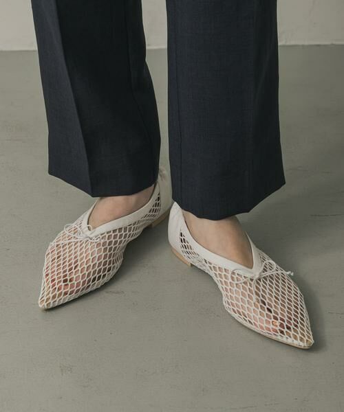 SENSE OF PLACE by URBAN RESEARCH / センスオブプレイス バイ アーバンリサーチ バレエシューズ | メッシュポインテッドシューズ | 詳細1