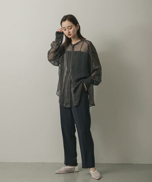 SENSE OF PLACE by URBAN RESEARCH / センスオブプレイス バイ アーバンリサーチ バレエシューズ | メッシュポインテッドシューズ | 詳細4