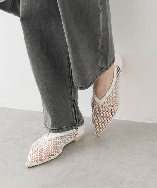 SENSE OF PLACE by URBAN RESEARCH / センスオブプレイス バイ アーバンリサーチ バレエシューズ | メッシュポインテッドシューズ | 詳細5