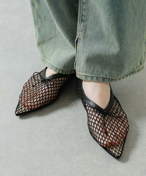 SENSE OF PLACE by URBAN RESEARCH / センスオブプレイス バイ アーバンリサーチ バレエシューズ | メッシュポインテッドシューズ | 詳細13