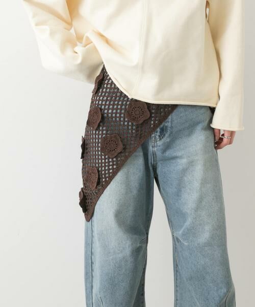 SENSE OF PLACE by URBAN RESEARCH / センスオブプレイス バイ アーバンリサーチ スカート | フラワークロシェマキスカート | 詳細5