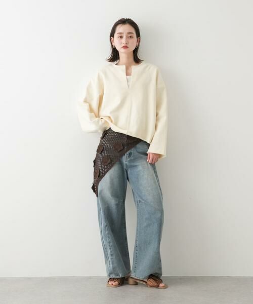 SENSE OF PLACE by URBAN RESEARCH / センスオブプレイス バイ アーバンリサーチ スカート | フラワークロシェマキスカート | 詳細6