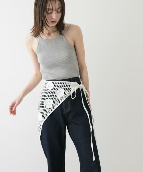 SENSE OF PLACE by URBAN RESEARCH / センスオブプレイス バイ アーバンリサーチ スカート | フラワークロシェマキスカート | 詳細14