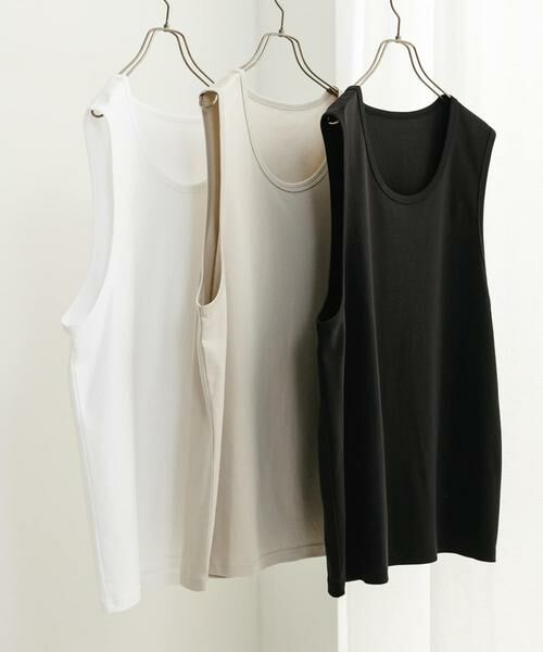 SENSE OF PLACE by URBAN RESEARCH / センスオブプレイス バイ アーバンリサーチ タンクトップ | コットンスムースタンクトップ | 詳細6