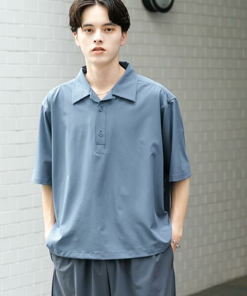 SENSE OF PLACE by URBAN RESEARCH / センスオブプレイス バイ アーバンリサーチ ポロシャツ | ストレッチショートスリーブポロシャツ | 詳細3