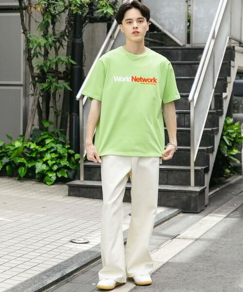SENSE OF PLACE by URBAN RESEARCH / センスオブプレイス バイ アーバンリサーチ Tシャツ | company logo short-sleeve t-shirts A | 詳細6