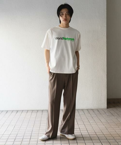SENSE OF PLACE by URBAN RESEARCH / センスオブプレイス バイ アーバンリサーチ Tシャツ | company logo short-sleeve t-shirts A | 詳細13