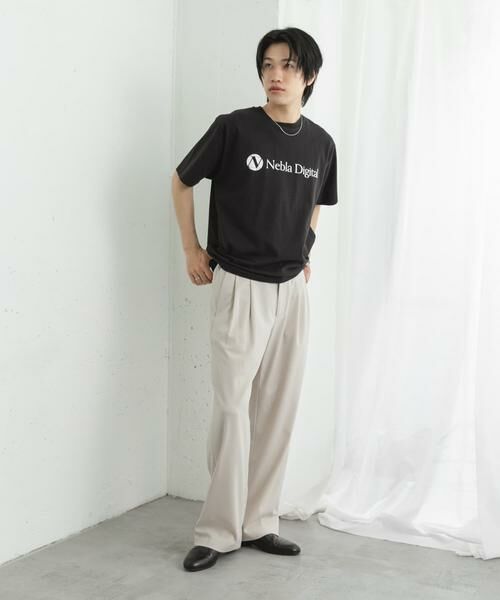 SENSE OF PLACE by URBAN RESEARCH / センスオブプレイス バイ アーバンリサーチ Tシャツ | company logo short-sleeve t-shirts B | 詳細26