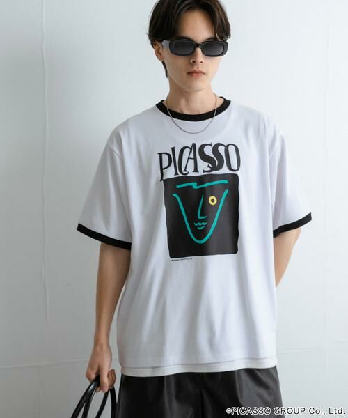 SENSE OF PLACE by URBAN RESEARCH / センスオブプレイス バイ アーバンリサーチ Tシャツ | PICASSO SHORT-SLEEVE T-SHIRTS A | 詳細1