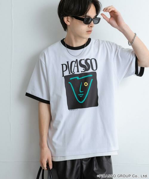 SENSE OF PLACE by URBAN RESEARCH / センスオブプレイス バイ アーバンリサーチ Tシャツ | PICASSO SHORT-SLEEVE T-SHIRTS A | 詳細3