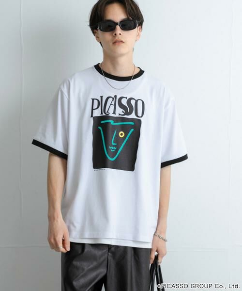 SENSE OF PLACE by URBAN RESEARCH / センスオブプレイス バイ アーバンリサーチ Tシャツ | PICASSO SHORT-SLEEVE T-SHIRTS A | 詳細5