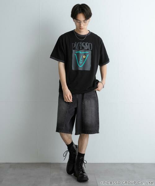 SENSE OF PLACE by URBAN RESEARCH / センスオブプレイス バイ アーバンリサーチ Tシャツ | PICASSO SHORT-SLEEVE T-SHIRTS A | 詳細23