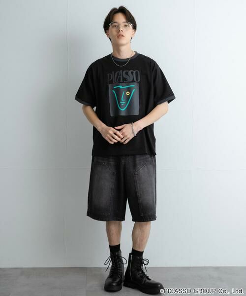 SENSE OF PLACE by URBAN RESEARCH / センスオブプレイス バイ アーバンリサーチ Tシャツ | PICASSO SHORT-SLEEVE T-SHIRTS A | 詳細24