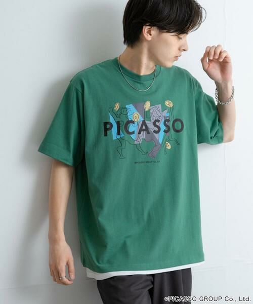 SENSE OF PLACE by URBAN RESEARCH / センスオブプレイス バイ アーバンリサーチ Tシャツ | PICASSO SHORT-SLEEVE T-SHIRTS B | 詳細1