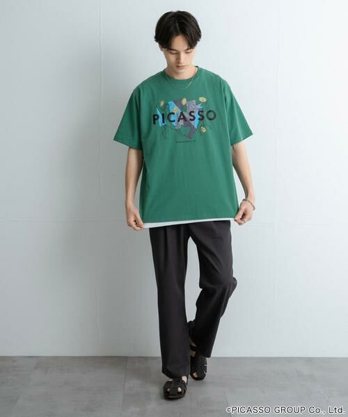 SENSE OF PLACE by URBAN RESEARCH / センスオブプレイス バイ アーバンリサーチ Tシャツ | PICASSO SHORT-SLEEVE T-SHIRTS B | 詳細6