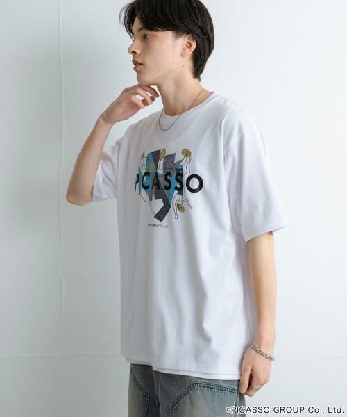SENSE OF PLACE by URBAN RESEARCH / センスオブプレイス バイ アーバンリサーチ Tシャツ | PICASSO SHORT-SLEEVE T-SHIRTS B | 詳細11