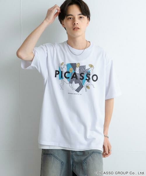 SENSE OF PLACE by URBAN RESEARCH / センスオブプレイス バイ アーバンリサーチ Tシャツ | PICASSO SHORT-SLEEVE T-SHIRTS B | 詳細13